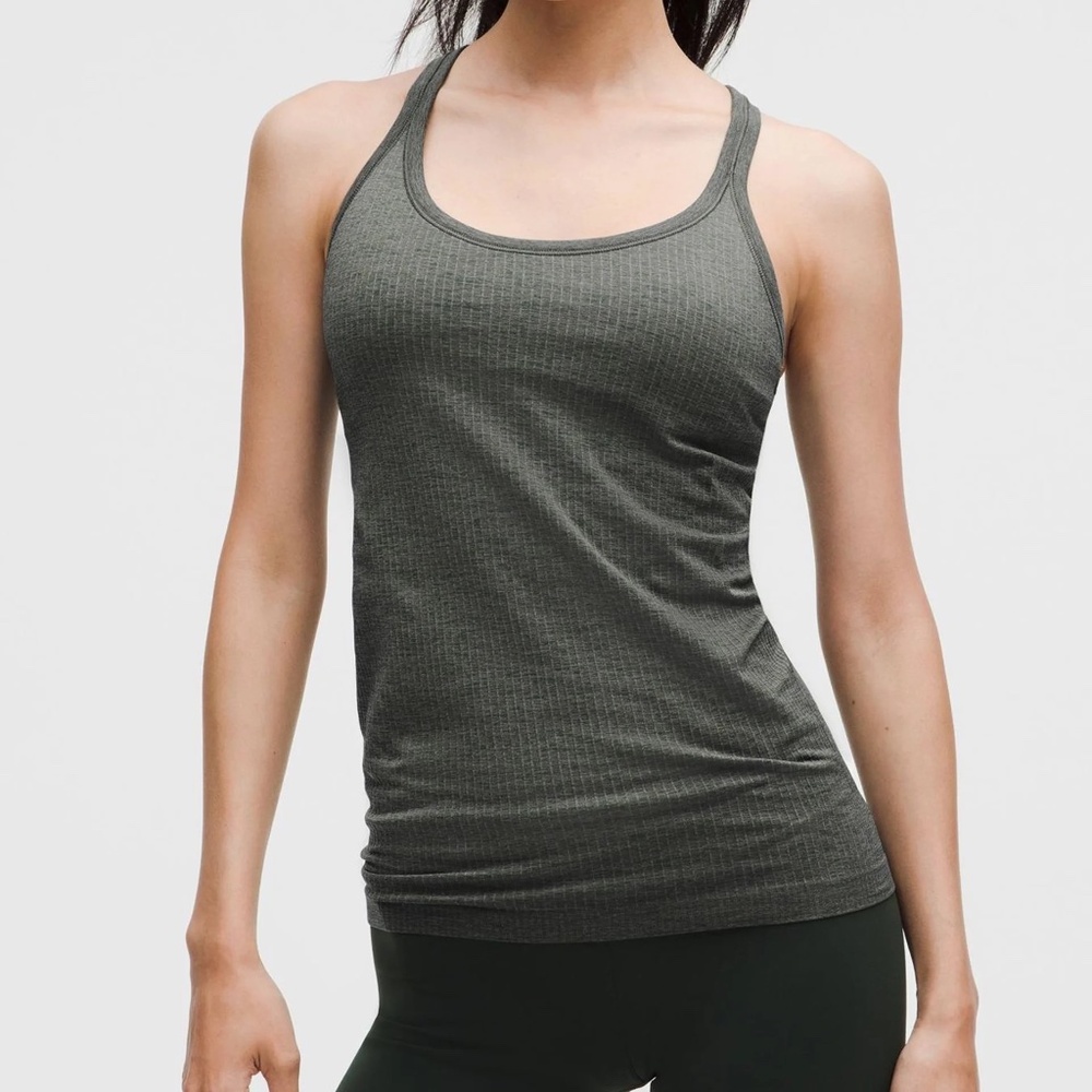 💚 Lululemon | Ebb to Street Tank Top | Palm Deco | Size 12 💚